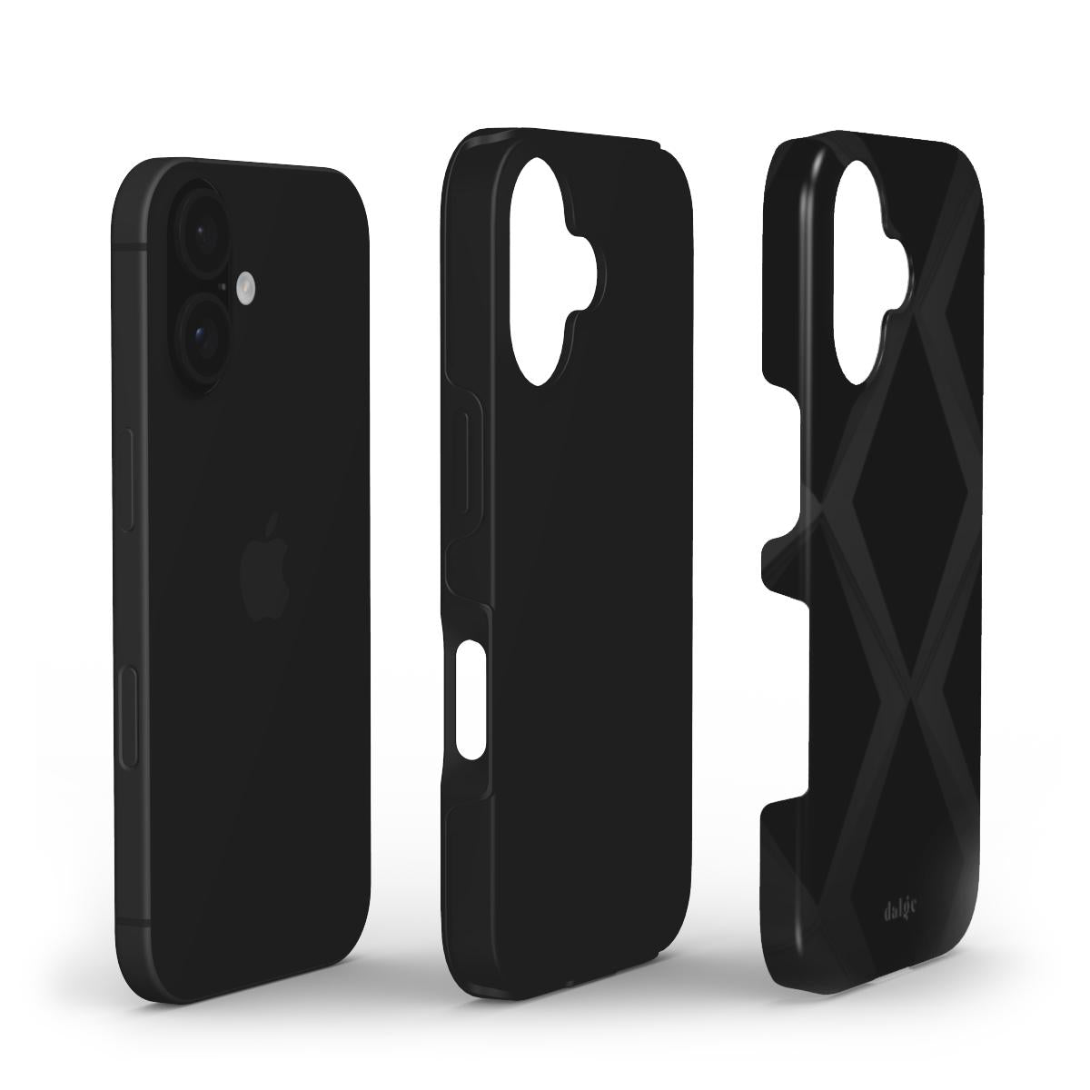 Black Suit Tough Phone Case Int.