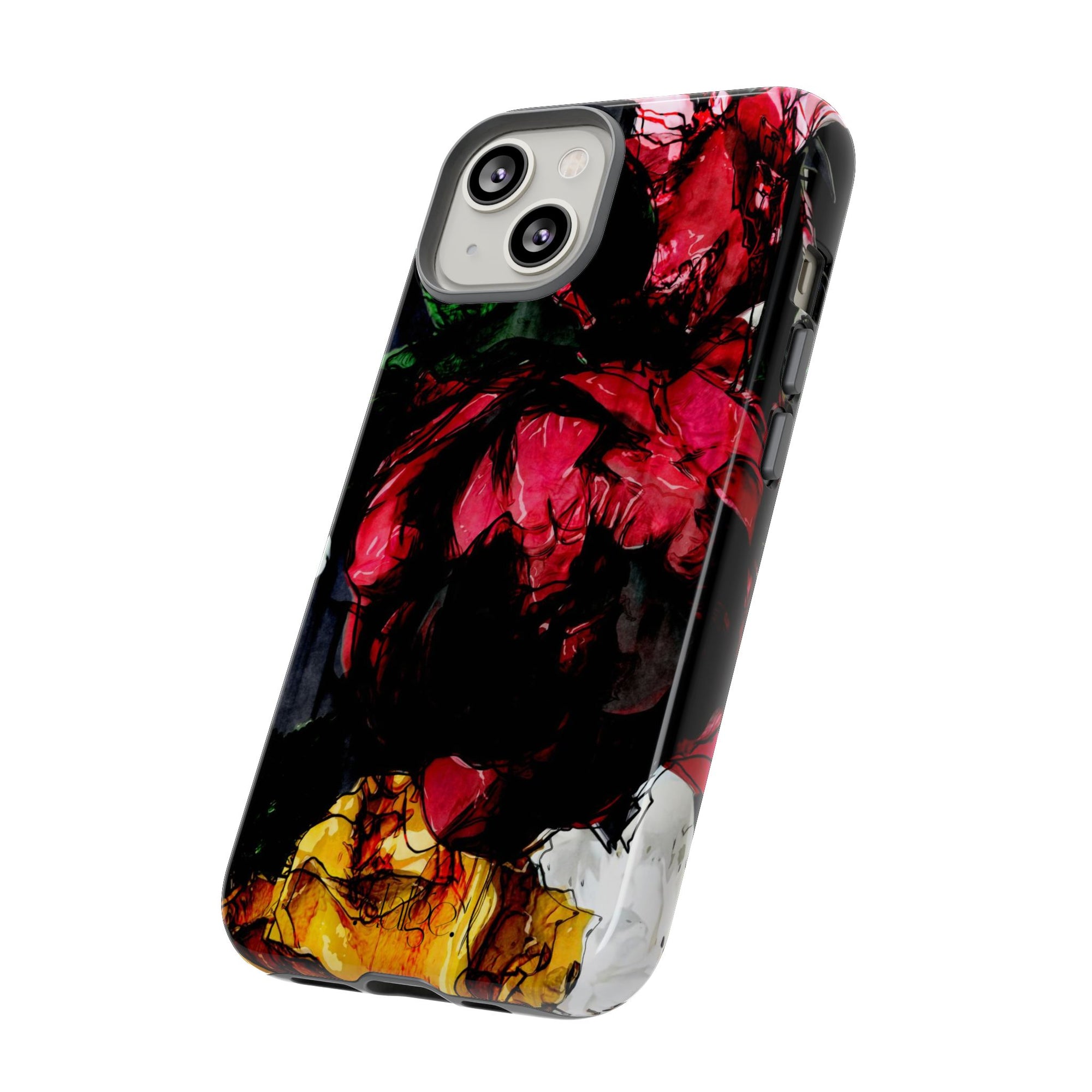 Dark Floral phone Case Analise