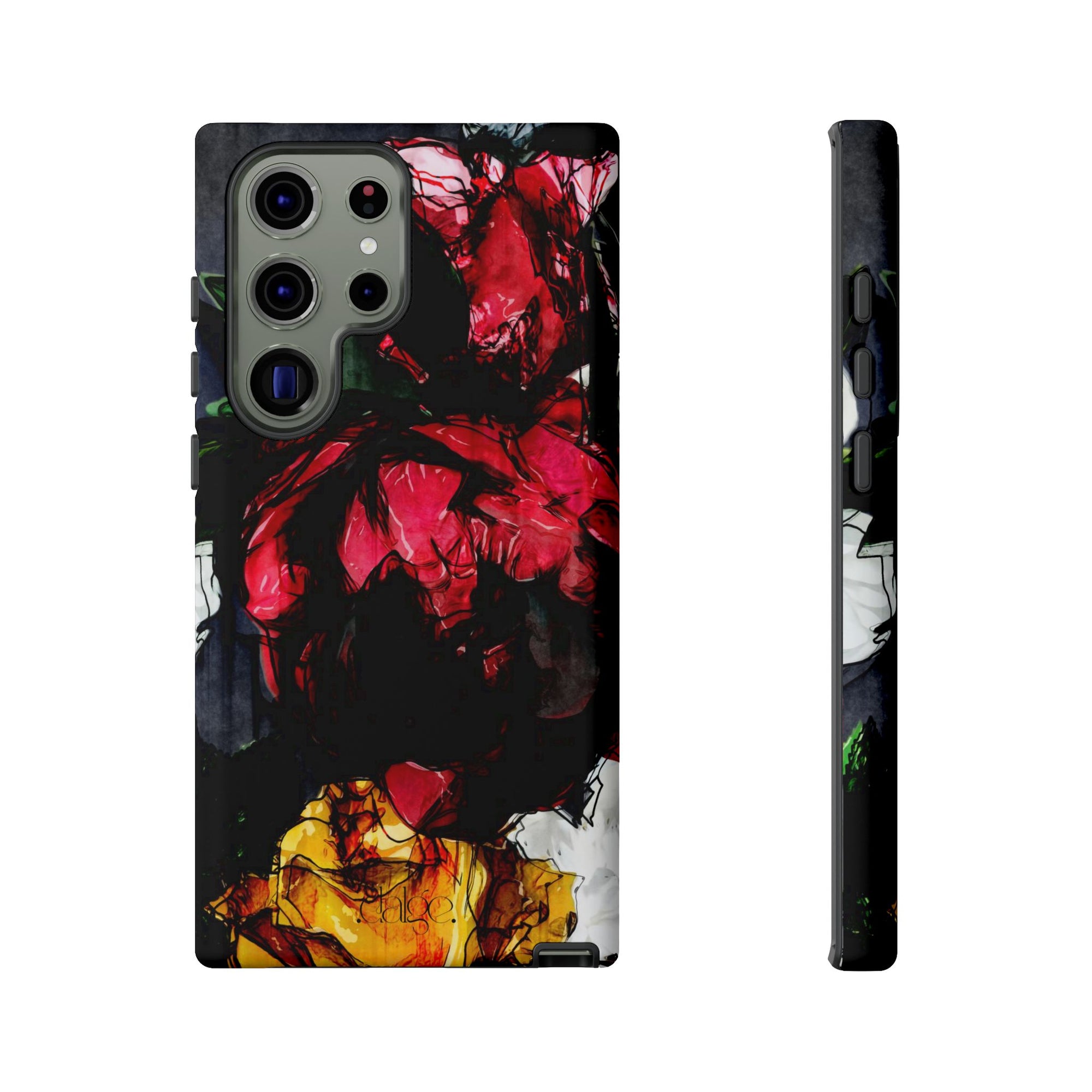 Dark Floral phone Case Analise