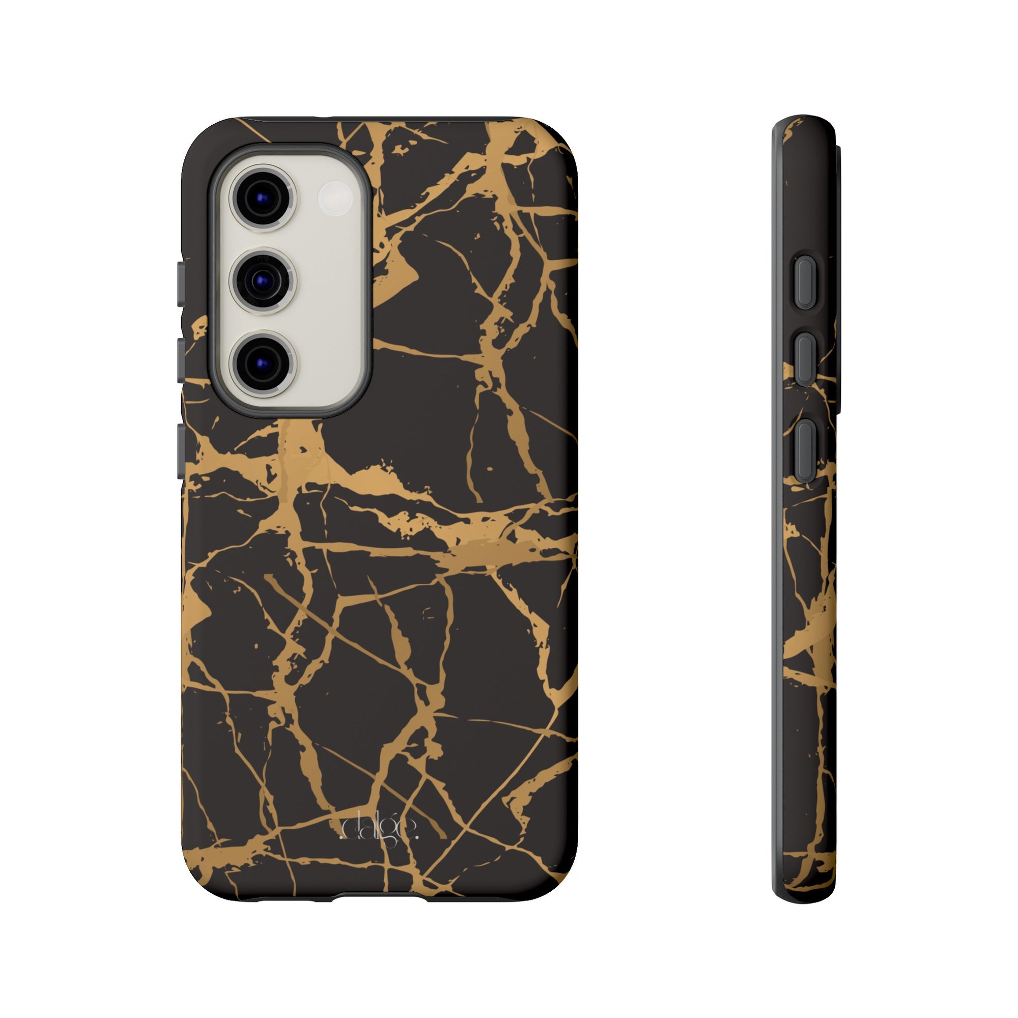 Marble Black and Gold Tough Case, iPhone Tough Case, Samsung Tough Case, Google Pixel Case, Gold marble  Phone Cover, iPhone Tough Case.