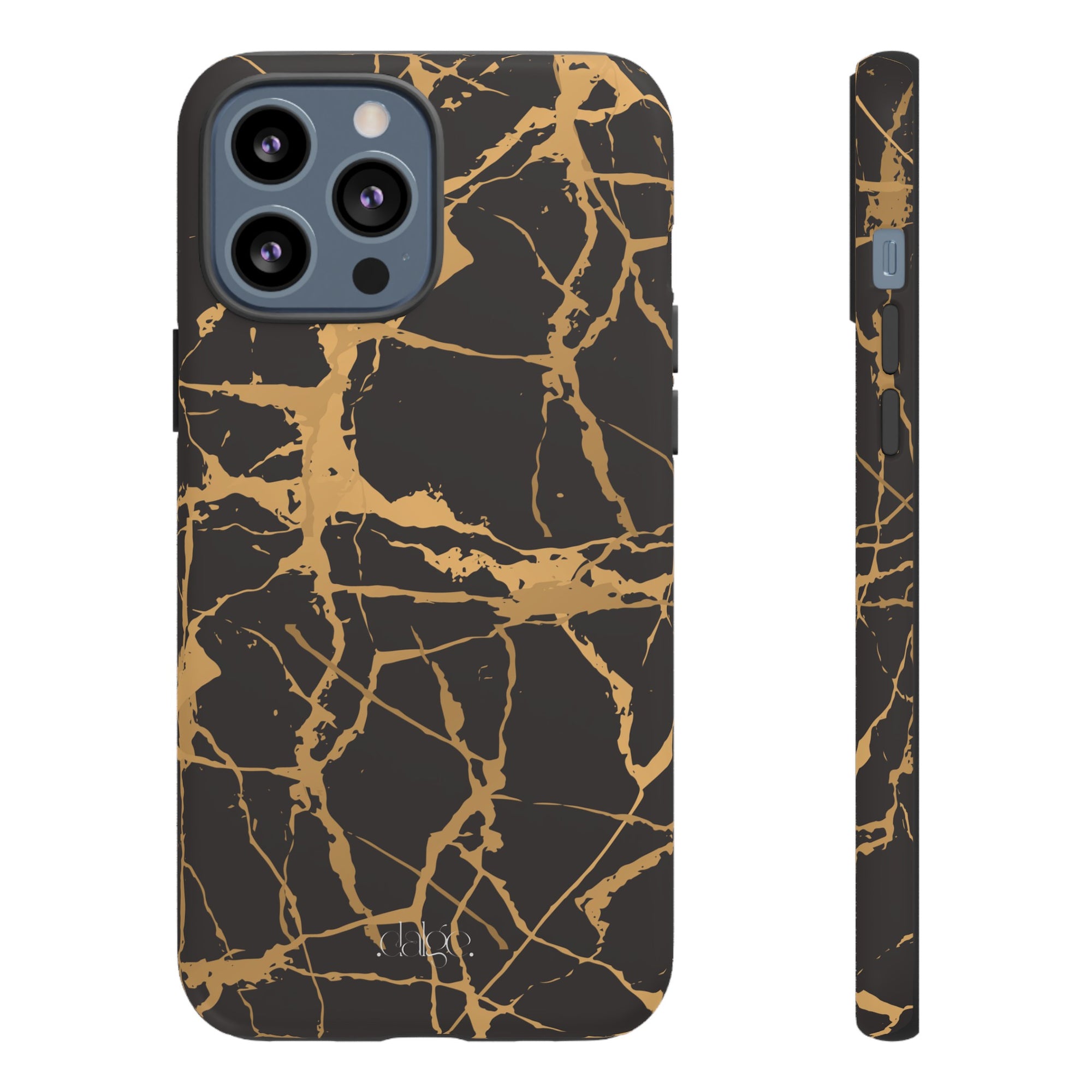 Marble Black and Gold Tough Case, iPhone Tough Case, Samsung Tough Case, Google Pixel Case, Gold marble  Phone Cover, iPhone Tough Case.