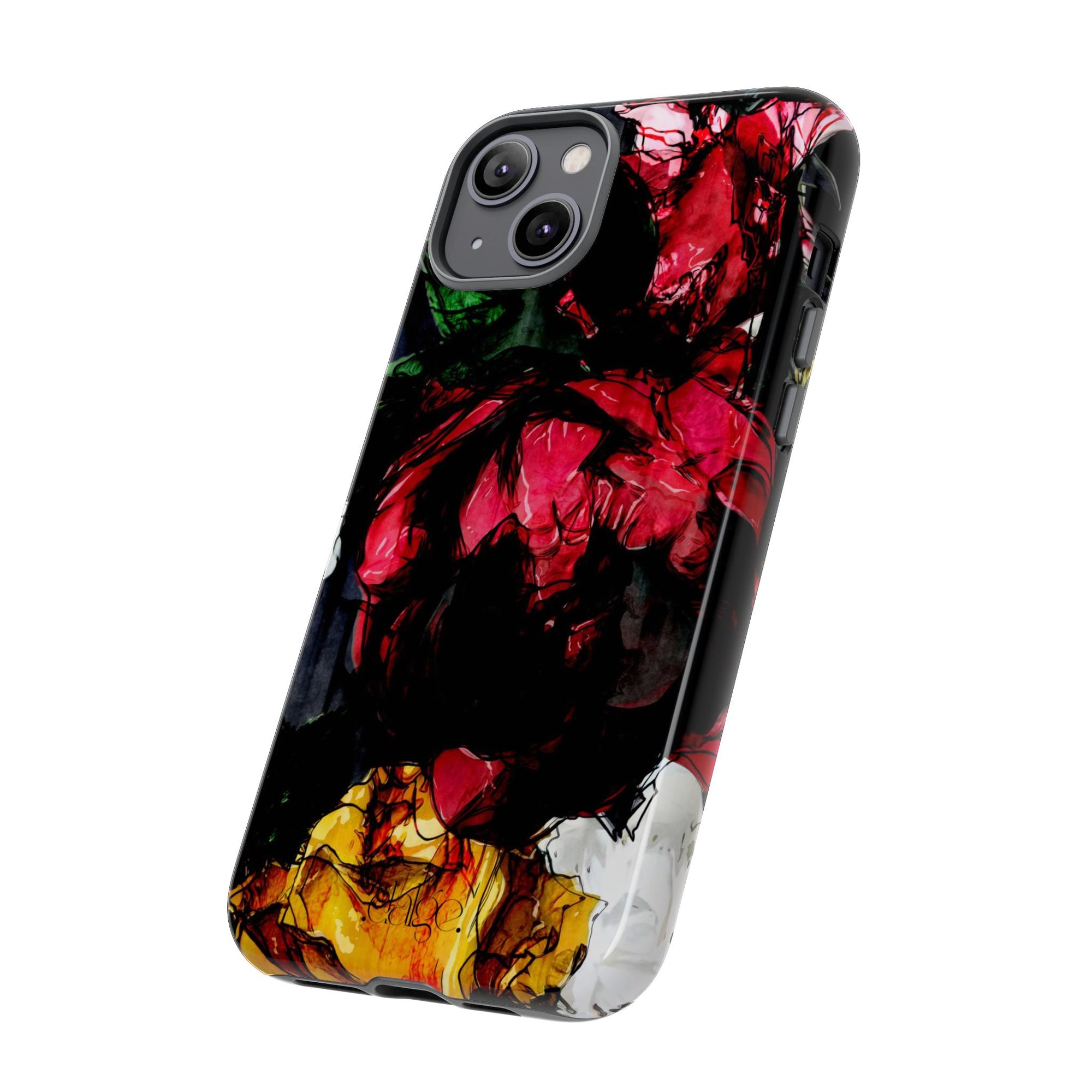 Dark Floral phone Case Analise