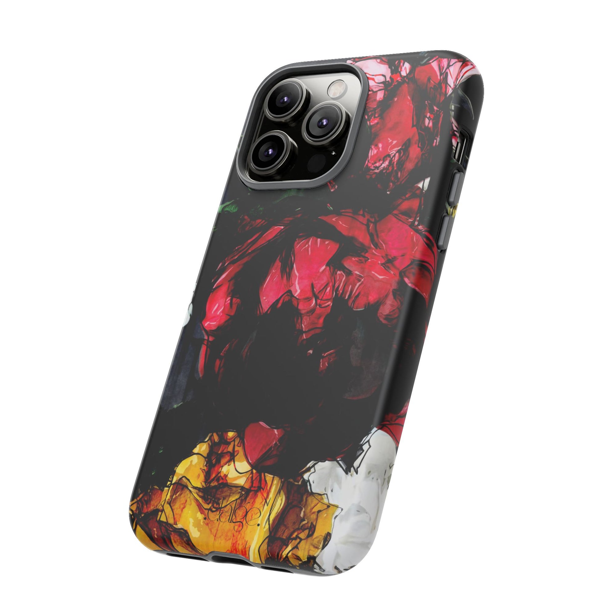 Dark Floral phone Case Analise