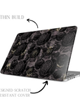 Dark Academia Floral MacBook Case-Tech Accessories-Dalge