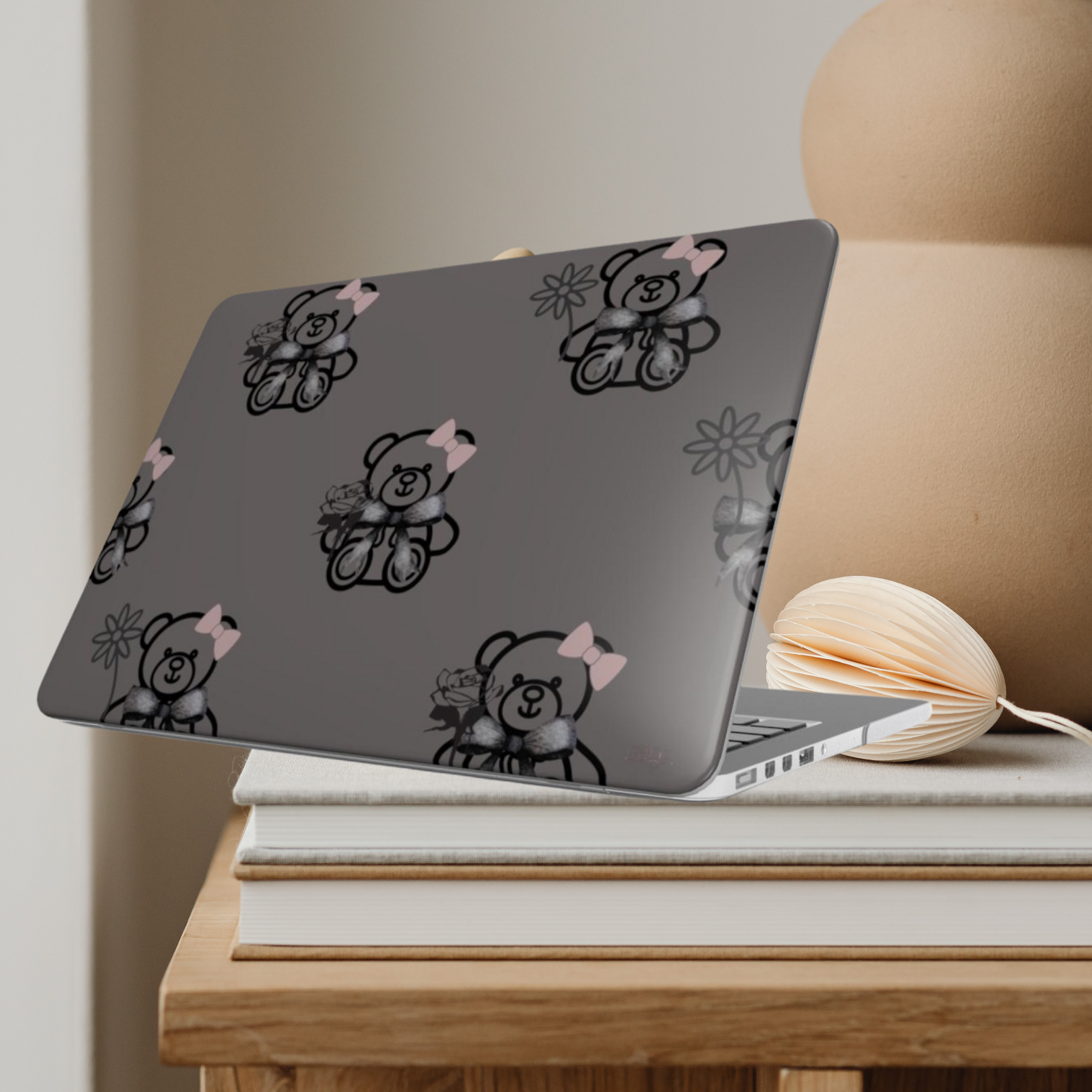 Oh Teddy MacBook Case-Tech Accessories-Dalge