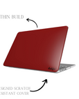 Apple Red Laptop Case