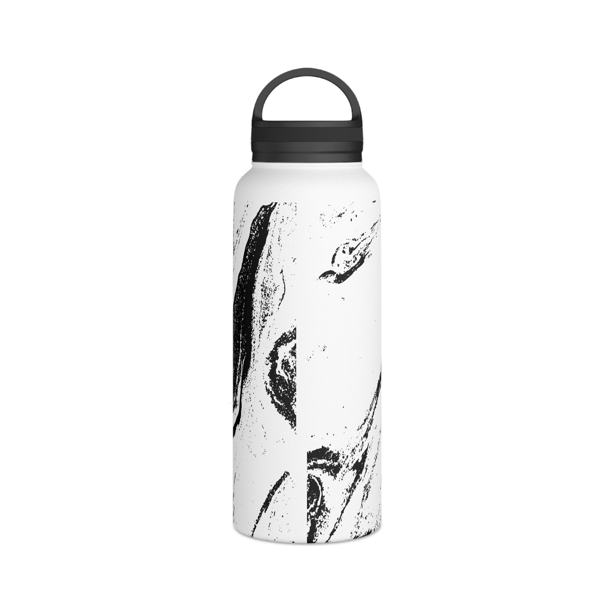 Abstract Splash Water Bottle | Stainless Steel