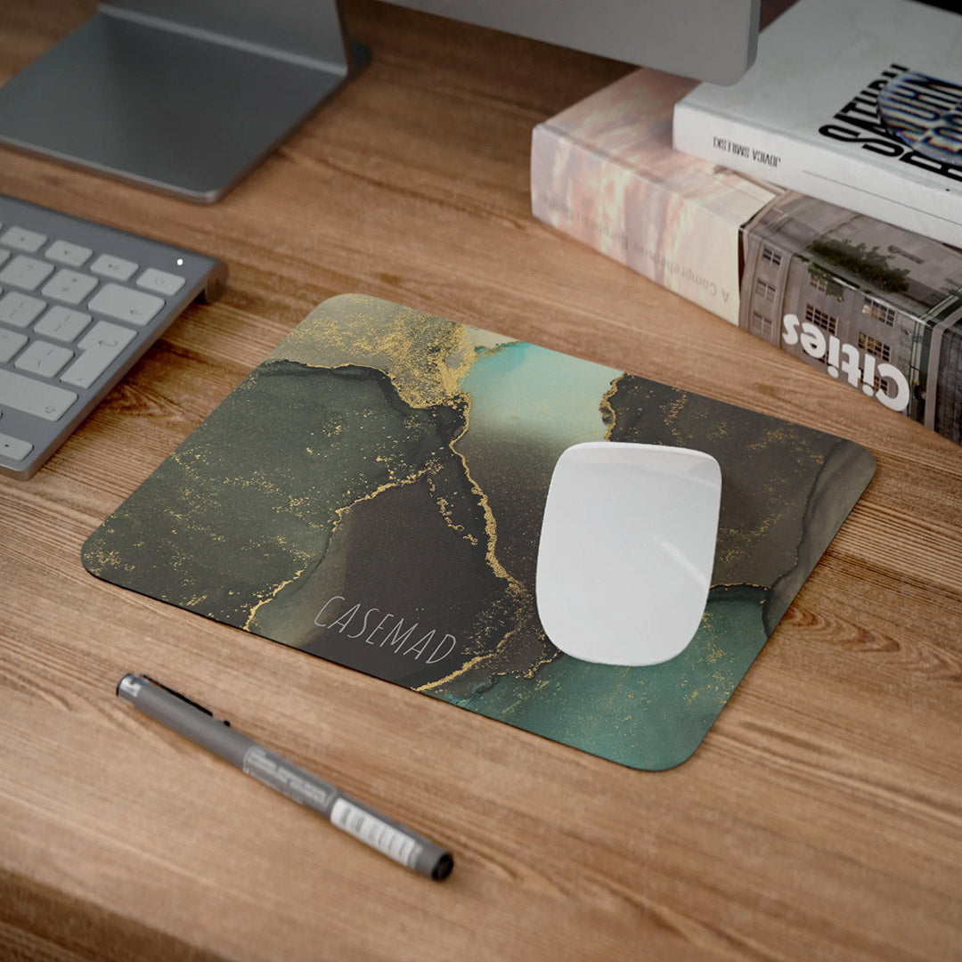 Mouse Pad Alcohol Ink Mousepad Office Decor For Women Men Desk Accessories Gift For Coworker Alcohol Ink Desk Mouse Pad-Mouse Pads-Dalge