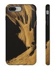 Gold Paint Tough Phone Case, For Apple iPhone 15, iPhone 15 Pro, iPhone 15 Plus, iPhone 14, iPhone 13, iPhone 12, iPhone 11, XS, XR, X Gifts-Phone Cases-Dalge