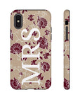 Personalized Initials Mr & Mrs Case For iPhone 15, 14, 13 Pro Max, Custom Case For Samsung Galaxy S23, S22 Ultra, Pixel 7 Apple Phone Cases-Phone Cases-Dalge