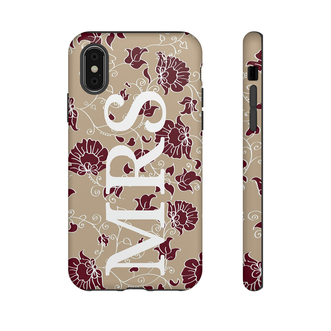 Personalized Initials Mr &amp; Mrs Case For iPhone 15, 14, 13 Pro Max, Custom Case For Samsung Galaxy S23, S22 Ultra, Pixel 7 Apple Phone Cases-Phone Cases-Dalge