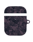 Dark Floral Vintage Retro AirPod case Full wrapped around design .-Tech Accessories-Dalge